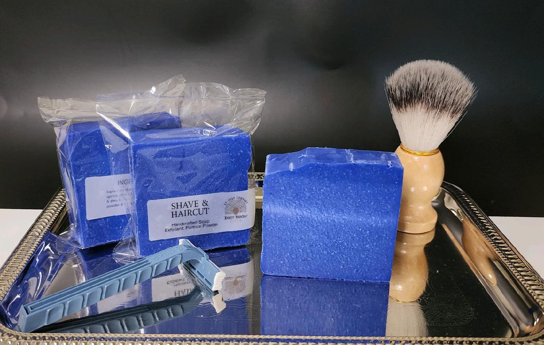 SHAVE & HAIRCUT w/ Pumice Powder